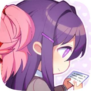 🌟 emoji Yuri ddlc @Catemau Telegram sticker 14 of 120