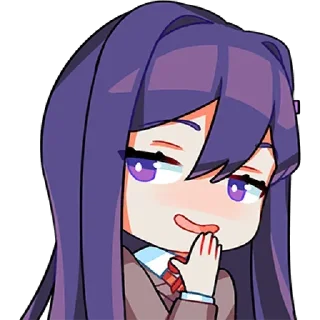 Sticker from Yuri ddlc @Catemau
