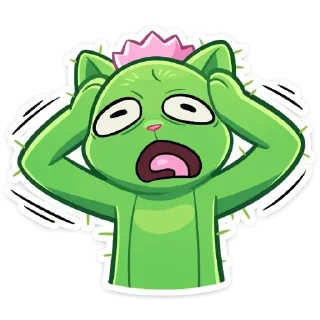 😱 emoji Больше стиков тут: @stikery4 Telegram sticker 15 of 48