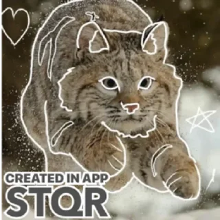 😨 emoji Квдаробика 🌿🐾 by @stqrapp Telegram sticker 7 of 45
