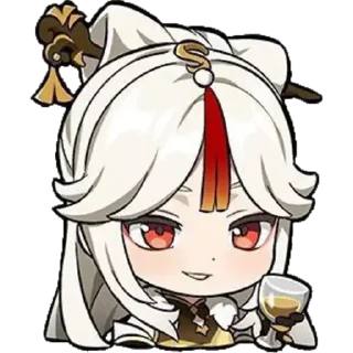 🥠 emoji ◜𝘾𝙝𝙞𝙗𝙞 𝙗𝙮 @kdgdismg◞ Telegram sticker 5 of 26