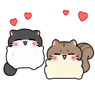 ❤️ emoji белочка ♡ @softsticks Telegram sticker 3 of 24