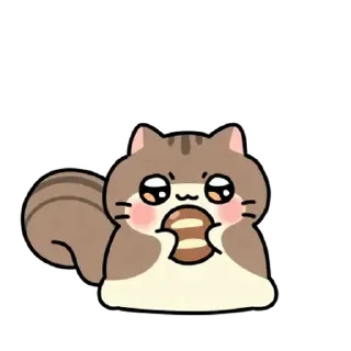 ❤️ emoji белочка ♡ @softsticks Telegram sticker 16 of 24