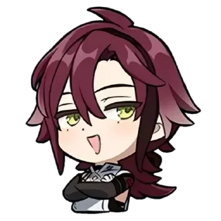 🔍 emoji ◜𝘾𝙝𝙞𝙗𝙞 𝙗𝙮 @kdgdismg◞ Telegram sticker 10 of 26
