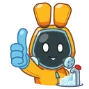 Sticker from Rad Bunny
