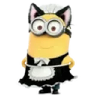 💛 emoji миньон ➡️ @Ctikerubot Telegram sticker 10 of 22