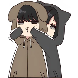 Sticker from Юрудура-тян 2 @Nyasticks