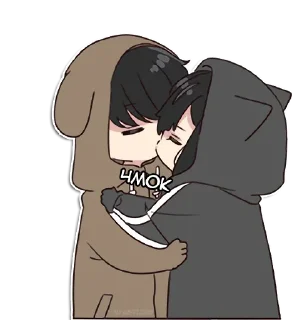 😚 emoji Юрудура-тян 2 @nyasticks Telegram sticker 11 of 41