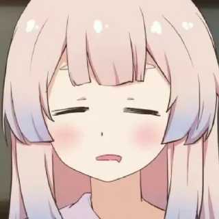 😄 emoji Кокоми Telegram sticker 17 of 40