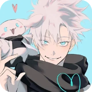 🌟 emoji Годжо Сатору by:@Q_Q_what Telegram sticker 8 of 41