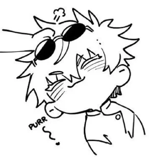 🌟 emoji Годжо Сатору by:@Q_Q_what Telegram sticker 13 of 41