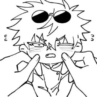 🌟 emoji Годжо Сатору by:@Q_Q_what Telegram sticker 14 of 41