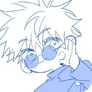 🌟 emoji Годжо Сатору by:@Q_Q_what Telegram sticker 11 of 41