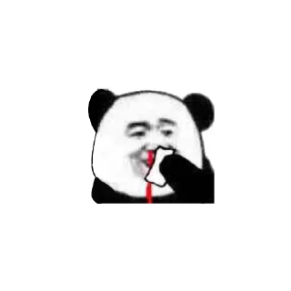 🩸 emoji panda Telegram sticker 8 of 37