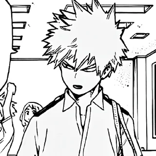 Sticker from Bakugo by @seireitei_tsushin
