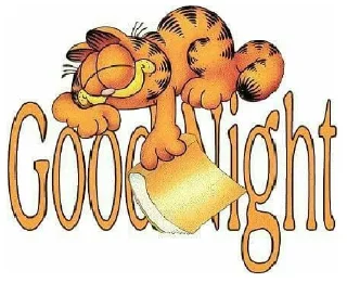 🌙 emoji garfield Telegram sticker 18 of 82