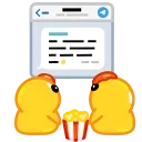 Sticker from Duck Tails