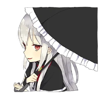 🙂 emoji Маленькая дьяволица @nyasticks Telegram sticker 12 of 41