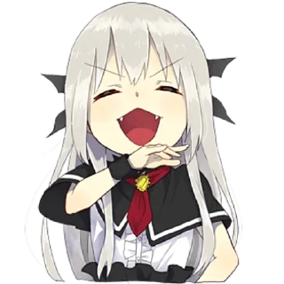 😆 emoji Маленькая дьяволица @nyasticks Telegram sticker 5 of 41