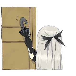 🚪 emoji Маленькая дьяволица @nyasticks Telegram sticker 21 of 41