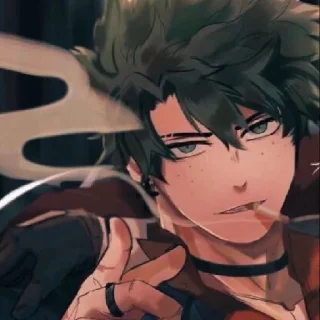 Sticker from Злодеи 2 ( @Izuku_Midoriya15_07)