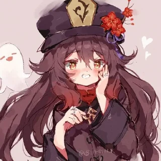 Sticker from Ху Тао.