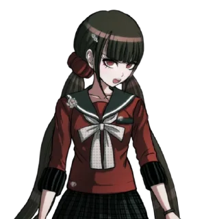😠 emoji Maki Harukawa Telegram sticker 7 of 33