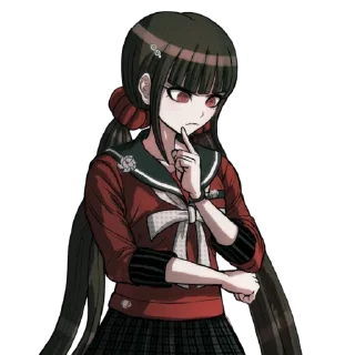 🤔 emoji Maki Harukawa Telegram sticker 14 of 33