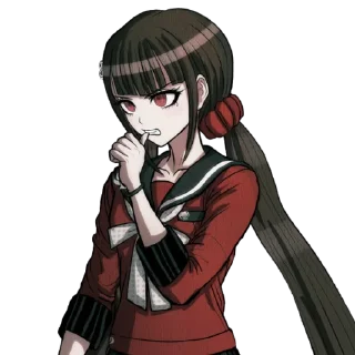 😬 emoji Maki Harukawa Telegram sticker 17 of 33