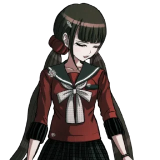 😔 emoji Maki Harukawa Telegram sticker 5 of 33