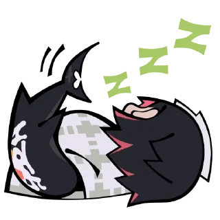 😴 emoji zenless zone zero Telegram sticker 21 of 108