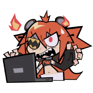 🤬 emoji zenless zone zero Telegram sticker 12 of 108