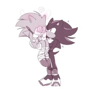 🖤 emoji соник/шедоу @stickerskva Telegram sticker 18 of 81