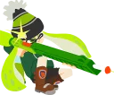 😏 emoji Splatoon: Inkling Injection :: @line_stickers Telegram sticker 3 of 40