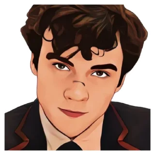🥺 emoji Тео и Пэнси @stickers_HarryPotter Telegram sticker 17 of 25