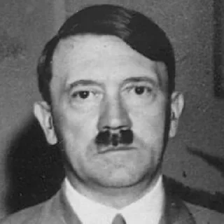 😒 emoji Adolf Hitler Telegram sticker 1 of 61