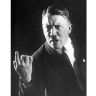 😒 emoji Adolf Hitler Telegram sticker 7 of 61