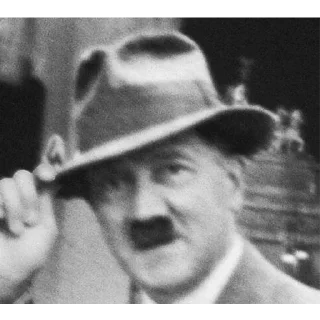 🤭 emoji Adolf Hitler Telegram sticker 21 of 61