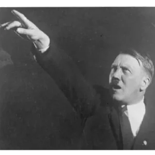👆 emoji Adolf Hitler Telegram sticker 13 of 61