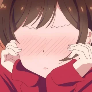 🍓 emoji CHIZURU MIZUHARA    [Rent-A-Girlfriend] @mirsikstick Telegram sticker 2 of 118