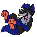 Sticker from Midnight Wolf