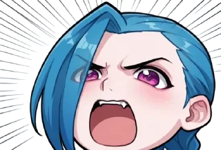 😠 emoji JINX pack by Jack_Vodogrey Telegram sticker 24 of 83