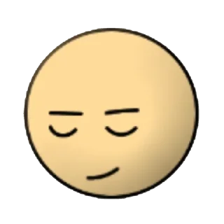😌 emoji Больше стиков тут: @stikery4 Telegram sticker 2 of 25