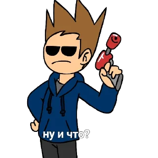 🫤 emoji Eddsworld как смысл жизни(Voic Telegram sticker 19 of 116