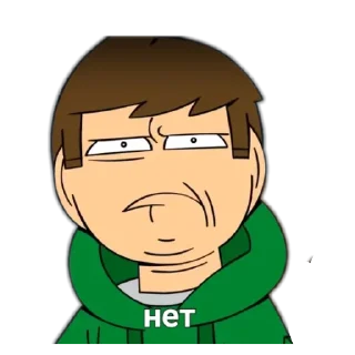 😤 emoji Eddsworld как смысл жизни(Voic Telegram sticker 5 of 116