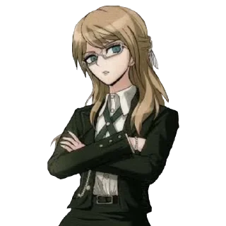 🤨 emoji Danganronpa Telegram sticker 1 of 50