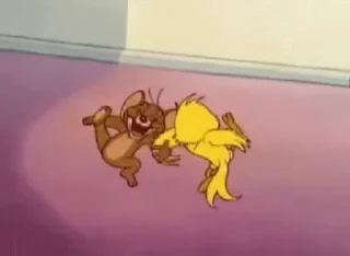 🌟 emoji Tom and Jerry Telegram sticker 23 of 54