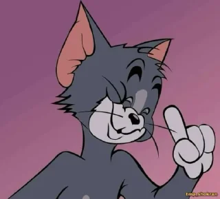 😗 emoji Tom and Jerry Telegram sticker 12 of 54