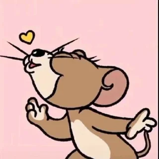 😘 emoji marllis: tom and jerry Telegram sticker 8 of 27