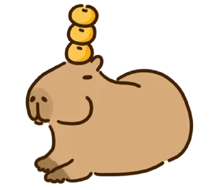 🥶 emoji Больше стикеров: @capybarastiker Telegram sticker 17 of 25